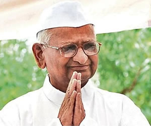 Anna Hazare - images