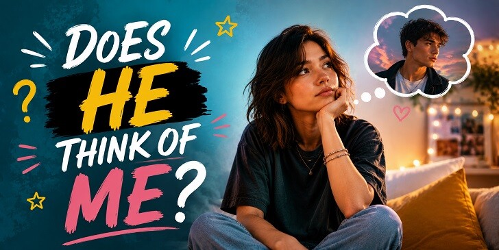 Does He Think Of Me? Quiz