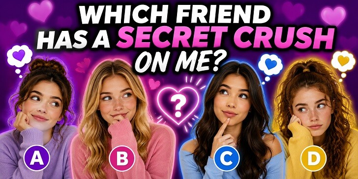 Which Friend Has A Secret Crush On Me? Quiz