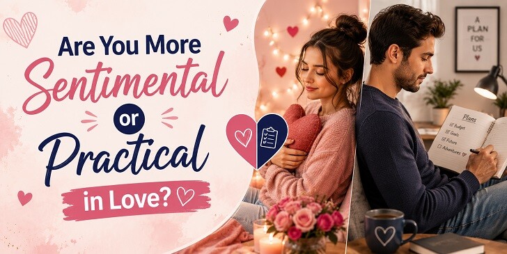 Are You More Sentimental or Practical in Love? Quiz