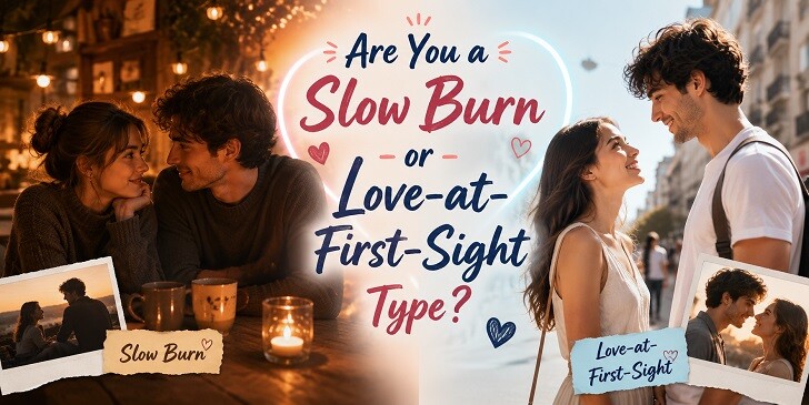Are You a Slow Burn or Love-at-First-Sight Type? Quiz